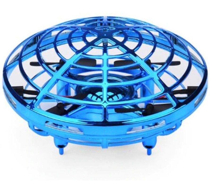 PuroTech Official - Mini Drone - Capteur anti-collision - Cadeau pour enfants - Ovni flottant - 4 hélices - Rechargeable par USB - Capteur infrarouge - Sûr - Protégé par une cage - Drone Ball - Pour les enfants - EB Store