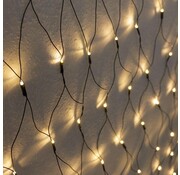 Deuba Filet de Noël Deuba avec 160 LED blanc chaud | pour l'intérieur et l'extérieur | 200 x 150 cm | AVEC télécommande