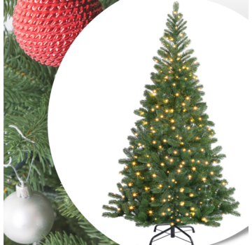 Casaria Sapin de Noël Casaria - 140cm, y compris les lumières de sapin de Noël