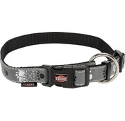 Trixie Collier pour chien Trixie Silver Reflective Black/Silver Grey - 22-35 cm