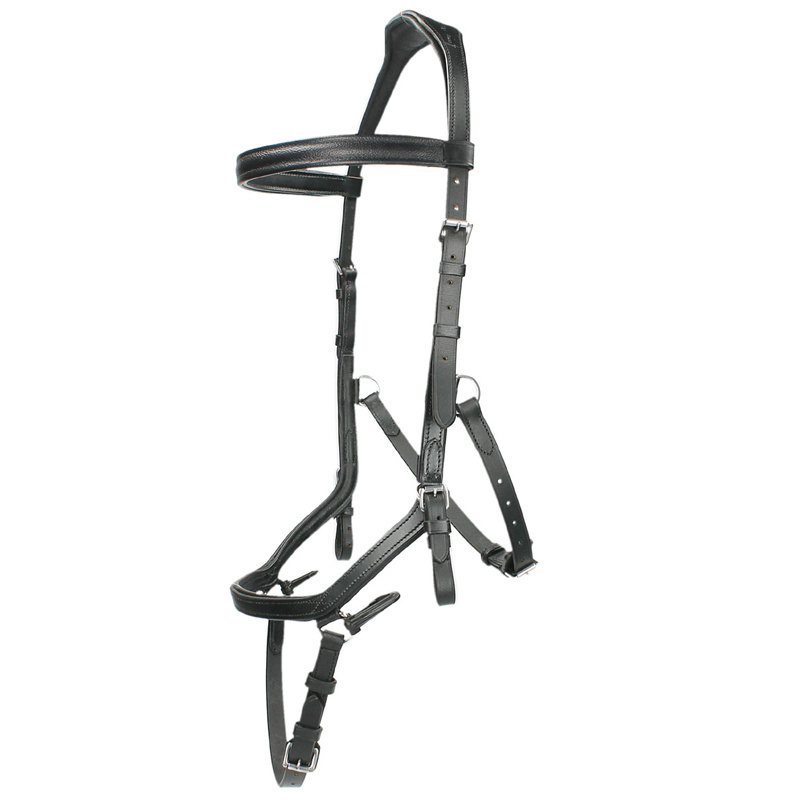 Rambo Micklem Competition Bridle Noir Poney