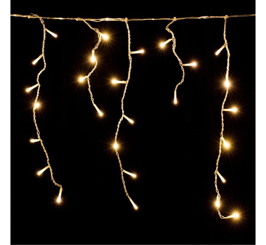 Monzana icicle lights 15m avec 400LEDs - blanc chaud