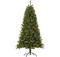 Giftsome Christmas tree - Sapin de Noël avec lumières LED - Branches pliables - Lumière blanche chaude - 185 CM - Vert