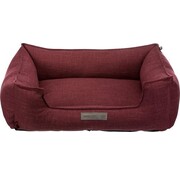 Trixie TRIXIE Lit Talis - 100 x 70 cm - Baie rouge - Pour chien