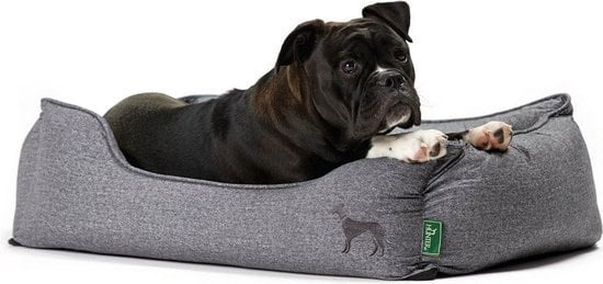Banc pour chiens Hunter Boston Textile Gris (60 x 50 cm)