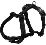 Trixie Trixie - Premium Dog Harness - Harnais H - Noir - 30-44 x 1 cm