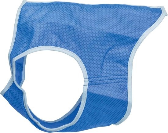 Trixie gilet réfrigérant pva bleu 40 cm
