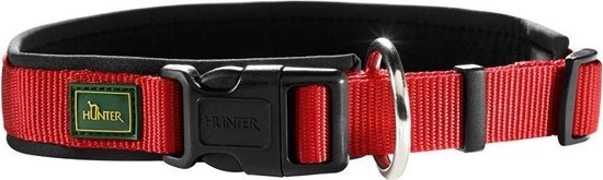 Collier pour chien Hunter Vario Plus - 30-35 cm - Rouge/Noir