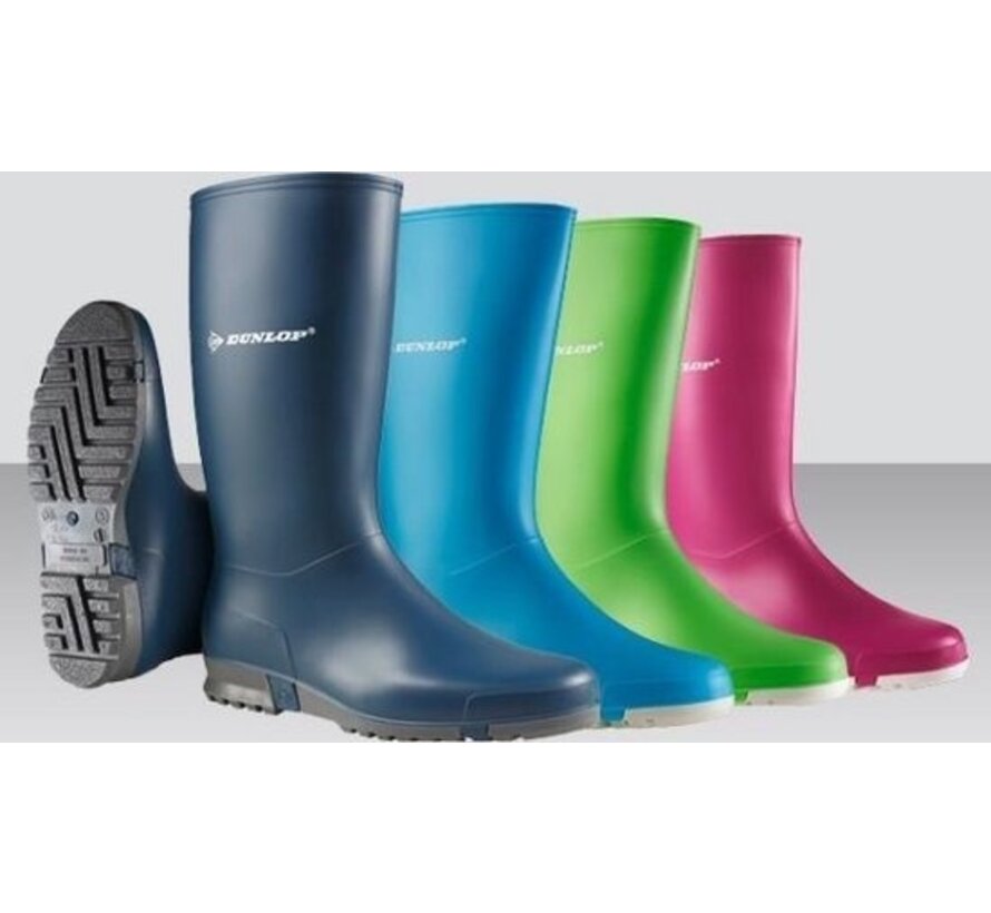 Botte de pluie Dunlop sport bleu clair - bleu - 31