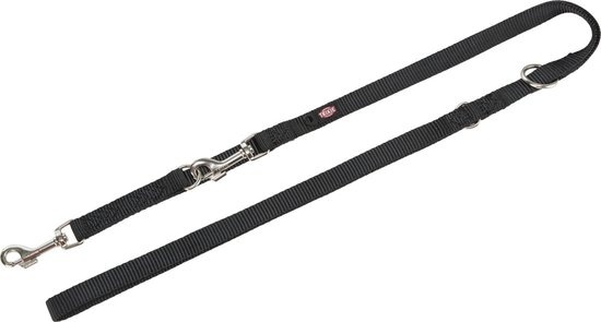 Laisse pour chien Trixie Premium Ajustable Noir