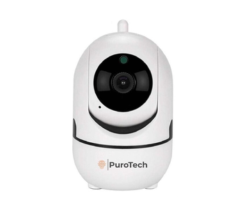 PuroTech Caméra de sécurité - Caméra IP pour animaux - Audio bidirectionnelle - Détection de mouvement et de son - Vision nocturne - Sans fil - Caméra pour chiens - Stockage dans le nuage ou l'application