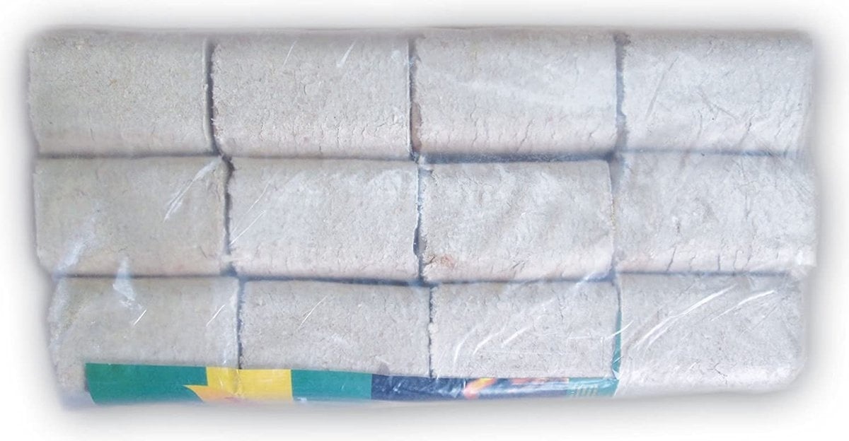 Flammenco Briquettes de bois - 12 pièces - 10kg - 100% bois
