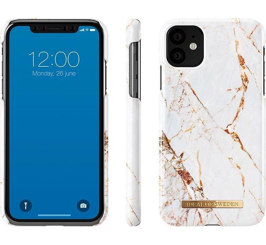iDeal of Sweden Fashion Backcover/Étui protecteur pour iPhone 11 - Carrara Gold