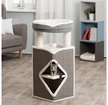 Trixie TRIXIE Tour pour chat-Arma-gris-bleu-et-blanc