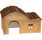 Maison pour rongeurs Kerbl - avec toit ondulé Nature