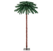 Coast Coast Palmier artificiel de 183 cm de haut avec branche en PVC - sapin artificiel illuminé pour la verdure de Noël