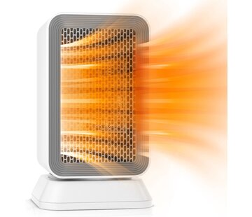 MATTI MATTI® - Réchaud à ventilateur - Réchaud électrique - Réchaud en céramique - Fonction oscillation et minuterie 1000W