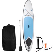 Merkloos Dunlop Inflatable Sup Board avec accessoires - Bleu/Blanc - 305 x 71 x 10 cm