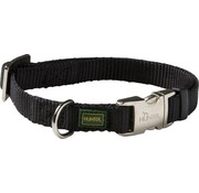 Hunter Collier Hunter Click Alu Nylon Soft Black - Collier pour chien - 40-55x2.0 cm