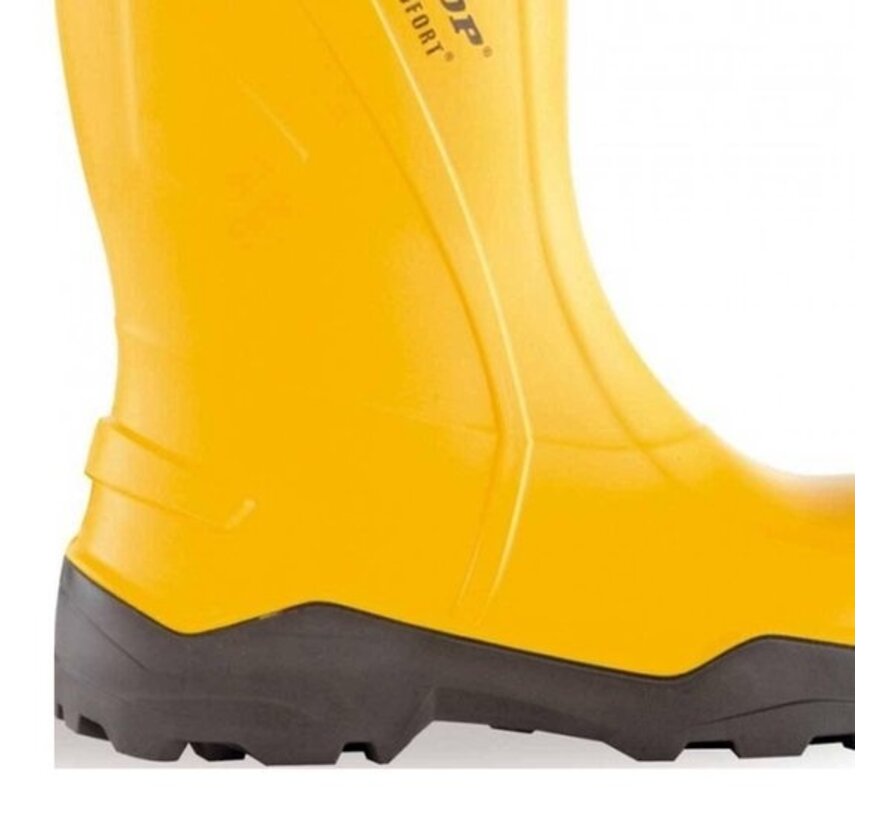 Dunlop C762241 S5 Purofort+ Yellow Heat Boots Unisexe