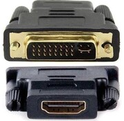 Garpex Adaptateur DVI 24+5 vers HDMI - Convertisseur DVI24+5 mâle vers HDMI femelle - 1080P