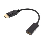 Garpex Adaptateur DisplayPort vers HDMI - 4K Ultra HD 60Hz - Noir
