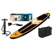 XQ Max XQ Max Valetti SURF & Sup Board 245cm - Extra Sturdy - pour jeunes adultes et enfants - Orange - Max 60kg