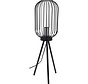 Lampadaire décoratif Art Deco noir- moderne-industriel- 60cm de haut