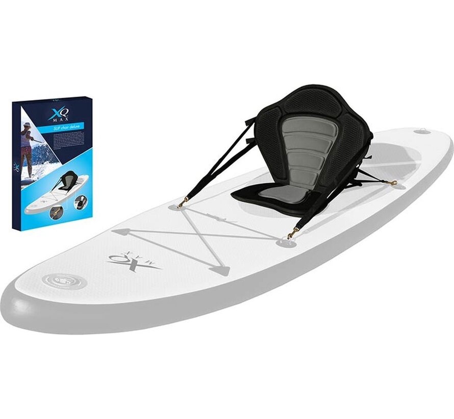 Chaise XQ Max pour Stand-Up Paddleboard - Pliable - Noir