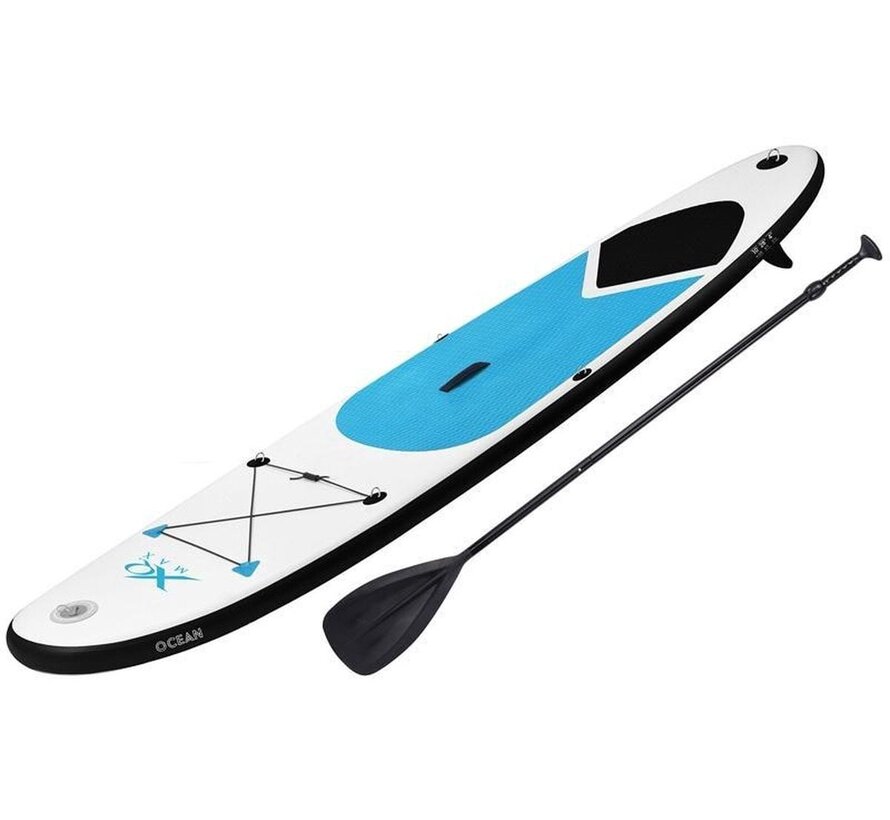 XQ Max SUP Board 6 piece set - 305cm - Blue/ White