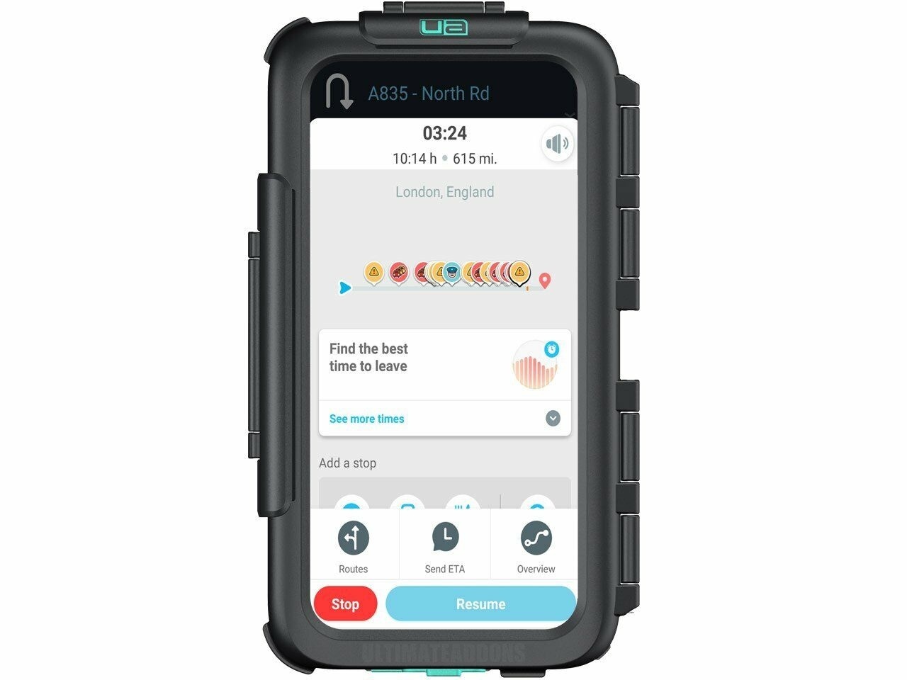 Ultimateaddons Housse résistante et imperméable pour Apple iPhone 11 PRO