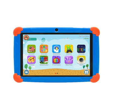 Tenify Tablette pour enfants Tenify - 100% Kidsproof - Etui - Bleu