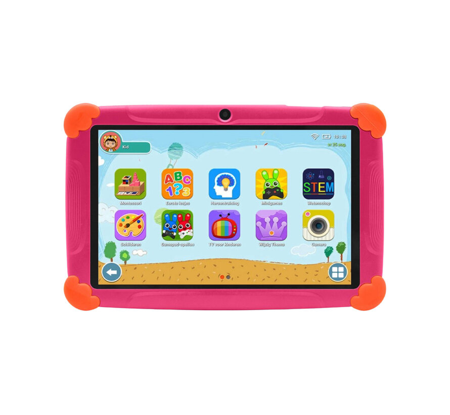 Tablette pour enfants Tenify - 100% Kidsproof - Etui