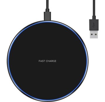 Nuvance Nuvance - Wireless Charger 15W - Câble inclus - Chargeur sans fil - Chargeur rapide - iPhone et Samsung