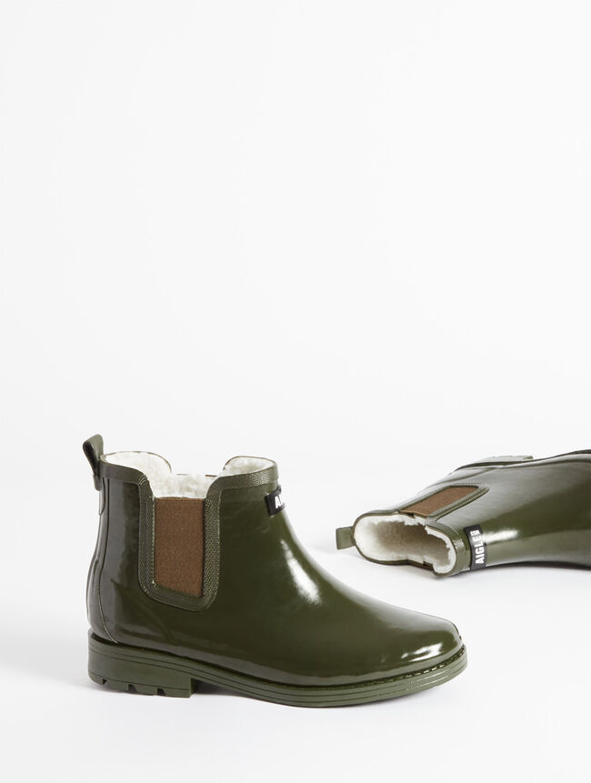 AIGLE Carville - bottes pour femmes - kaki - taille 42