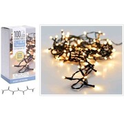 DecorativeLIghting Kit d'extension des guirlandes lumineuses de Noël - 100 LED - 7.5m - blanc chaud