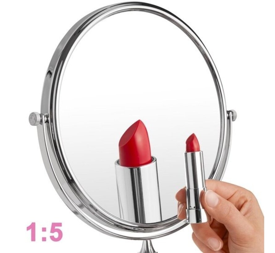 Tectake - Miroir - miroir de maquillage - 5 plis - 402642