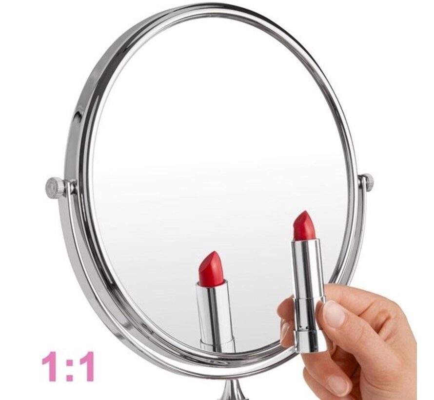 Tectake - Miroir - miroir de maquillage - 5 plis - 402642