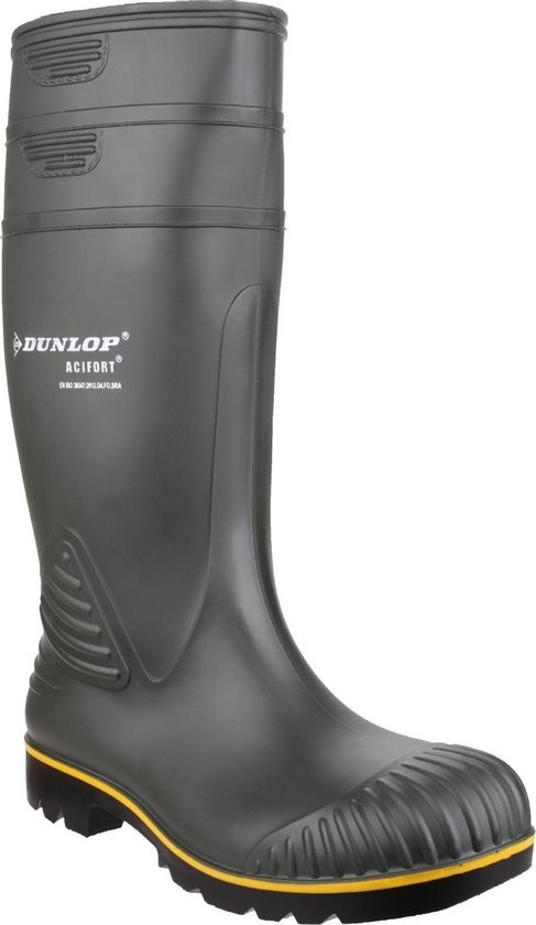 Dunlop B440631 Acifort Vert Bottes à genoux Hommes