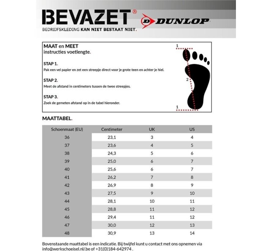 Dunlop B440631 Acifort Vert Bottes à genoux Hommes