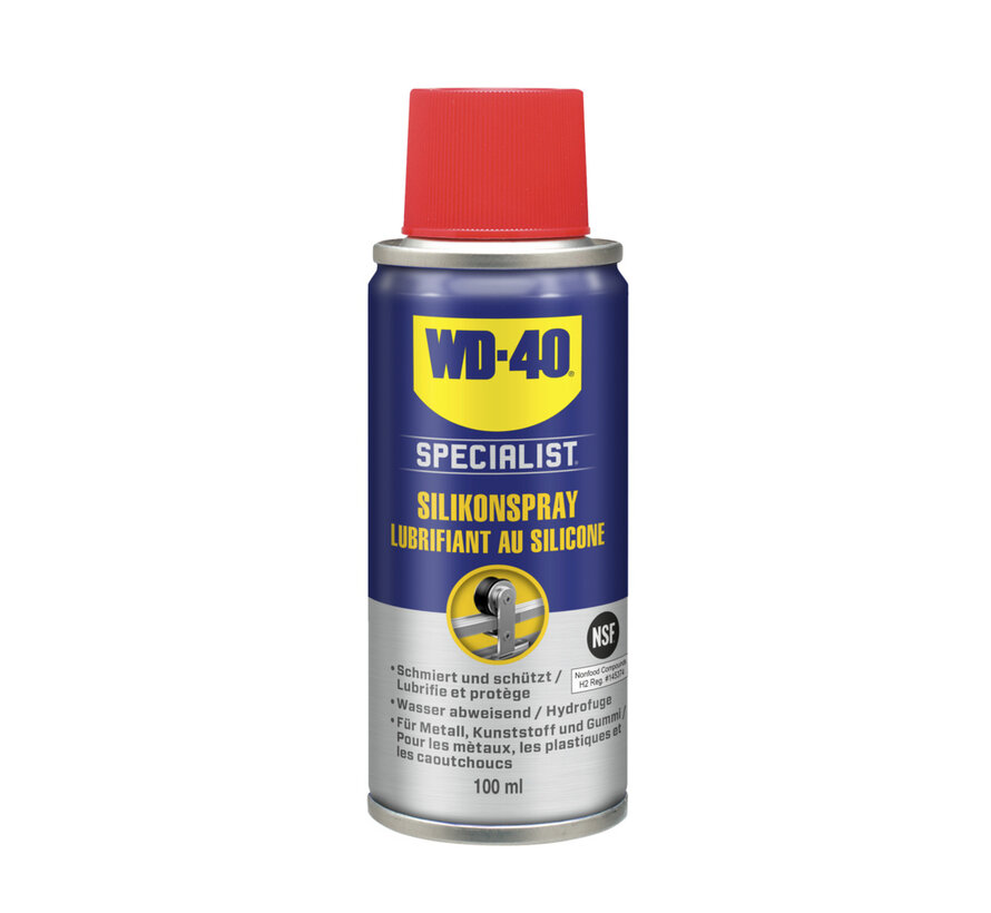 Spray silicone spécialisé, 100 ml