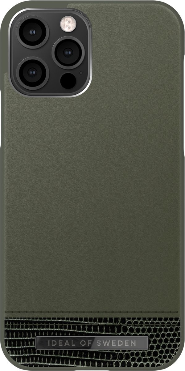 iDeal of Sweden Coque arrière pour iPhone 13 Pro - Coque Fashion - Metal Woods