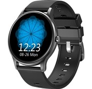 Denver Denver Smartwatch - 5 cadrans - Appels/SMS - Activité sommeil - Fréquence cardiaque, Pression artérielle, Mode sport - IP67 - SW173 - Noir