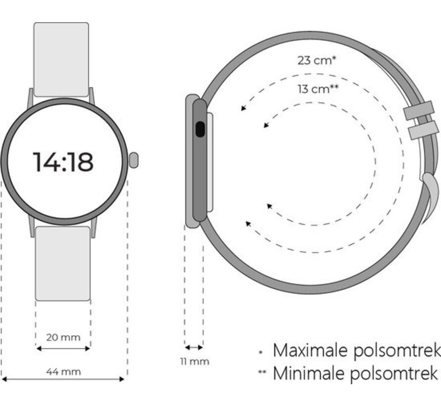 Denver Smartwatch - 5 cadrans - Appels/SMS - Activité sommeil - Fréquence cardiaque, Pression artérielle, Mode sport - IP67 - SW173 - Noir