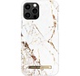 iDeal of Sweden - Coque pour iPhone 12 mini - Coque arrière Fashion Gold Carrara