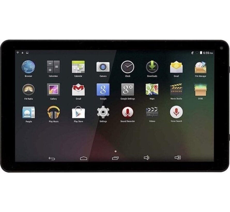 Denver Tablette Android 10.1 pouces 32GB - Ecran HD IPS - Android 8.1GO - Quad Core 1.2 GHZ - 1GB RAM - TIQ10394 - Noir