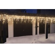 Generic Guirlande "rideau" lumineuse LED - blanc chaud