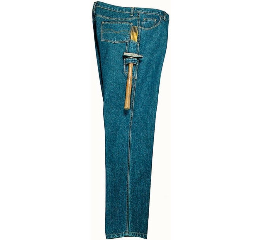 Wisent Work Wear Jean de travail en denim durable, couleur bleu, taille 60