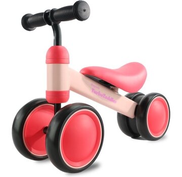 LifeGoods LifeGoods TurboToddler Balance Bike - Jouets à partir de 1 an - Garçons et filles - Scooter pour enfants - Rose