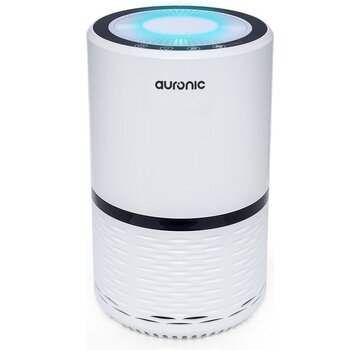 Auronic Auronic Air Purifier - Purificateur d'air avec filtre HEPA - Elimine 99.97% - 25W - 3 étapes - Blanc